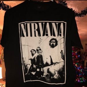 Nirvana Shirt, Size Med, Worn only few times.